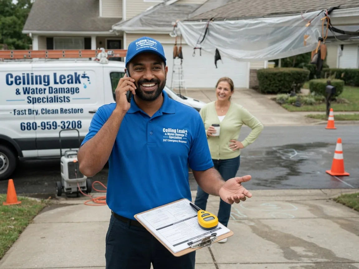 Ceiling Leak Cleanup Bemidji, MN FAQs